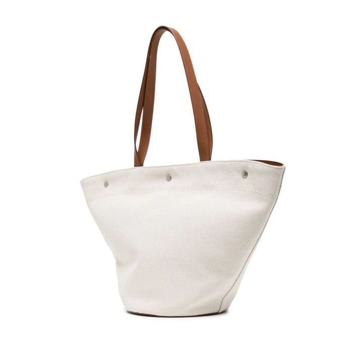 Saint Laurent Neutrals Tote Bags Women