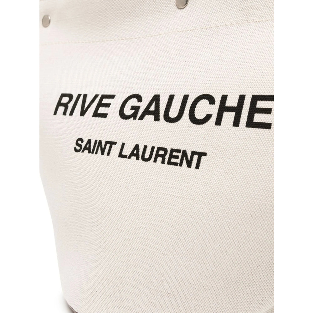 Saint Laurent Neutrals Tote Bags Women