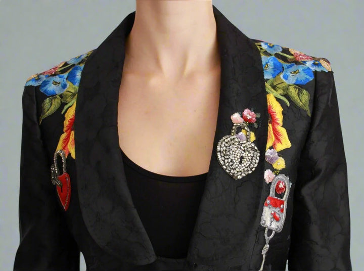 DOLCE & GABBANA Enchanted Sicilian Brocade Blazer