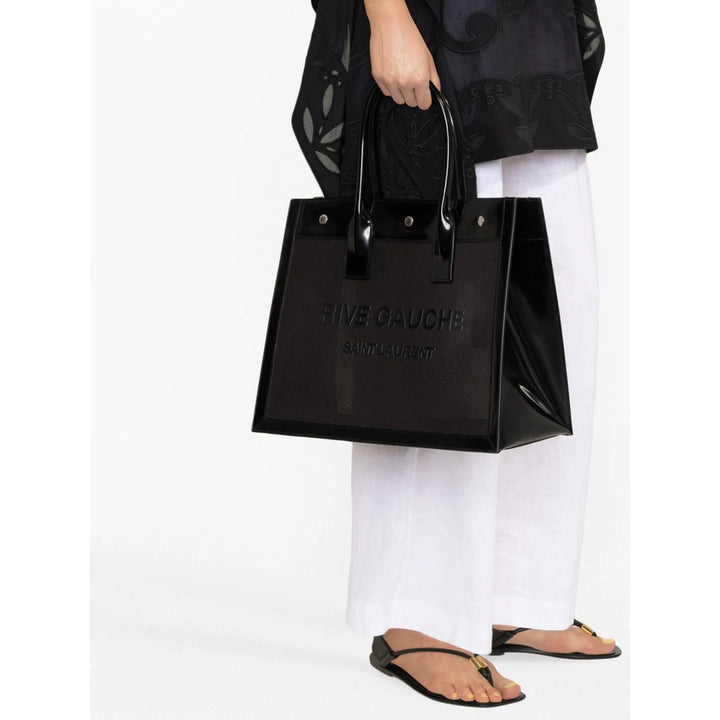 Saint Laurent Black Tote Bags Women