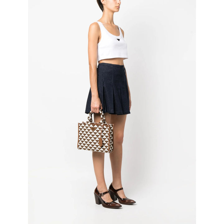 Prada Brown Tote Bags Women