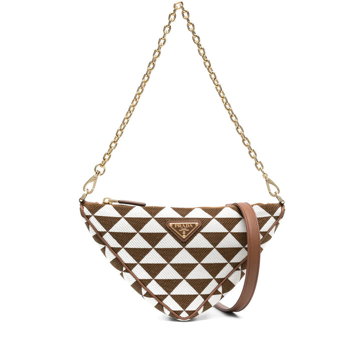 Prada Brown Shoulder Bags Women