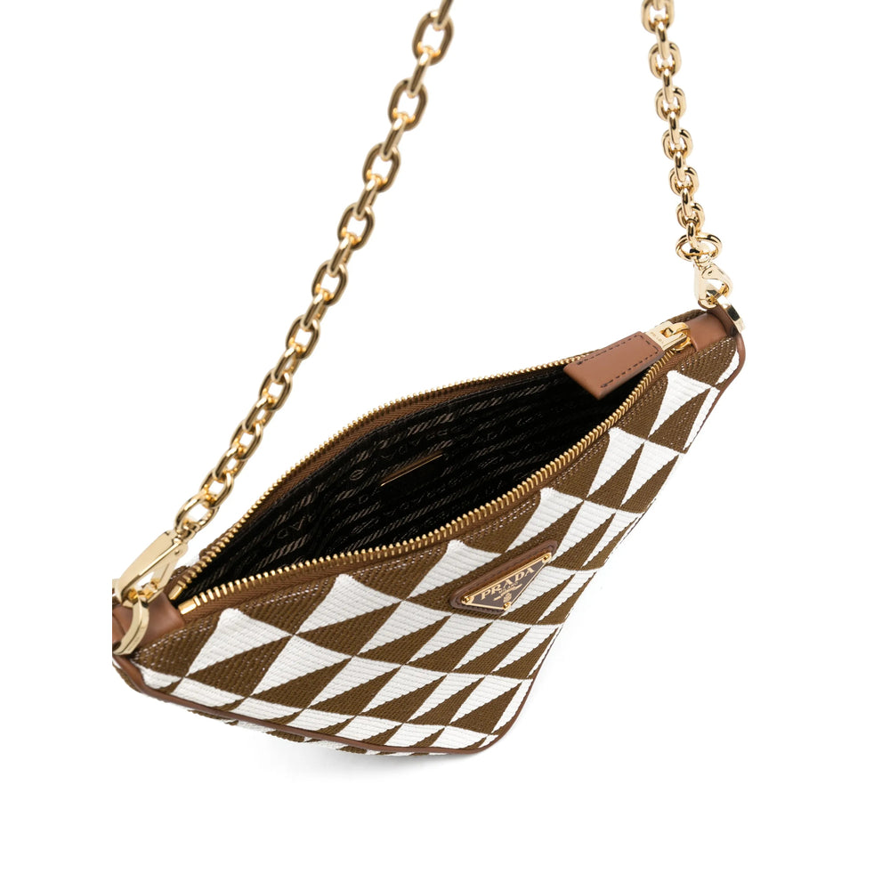 Prada Brown Shoulder Bags Women