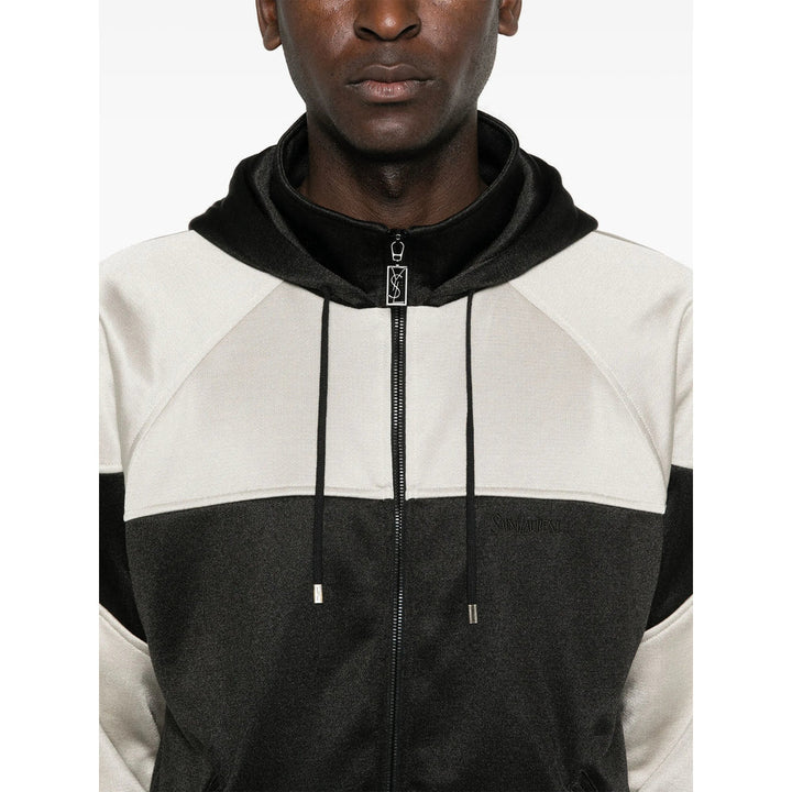 Saint Laurent Black Jackets - Hooded Jackets Men