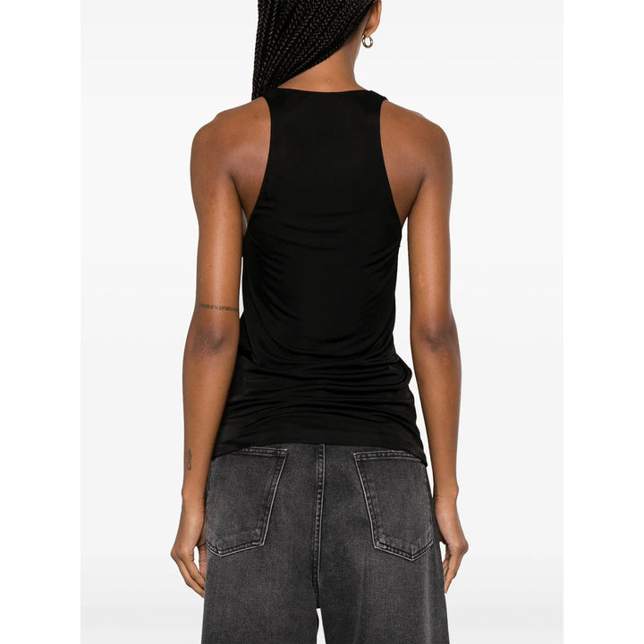 Saint Laurent Black Tops - Vests & Tank Tops Women