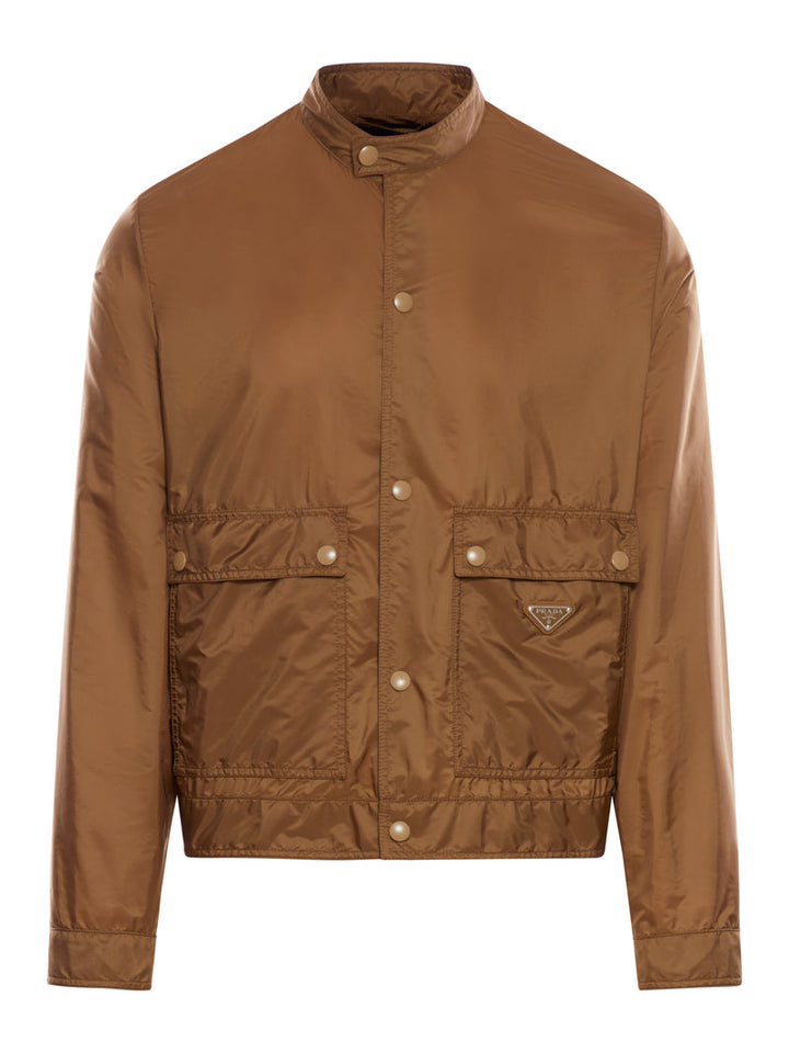 Prada Men Re-Nylon Jacket With Logo