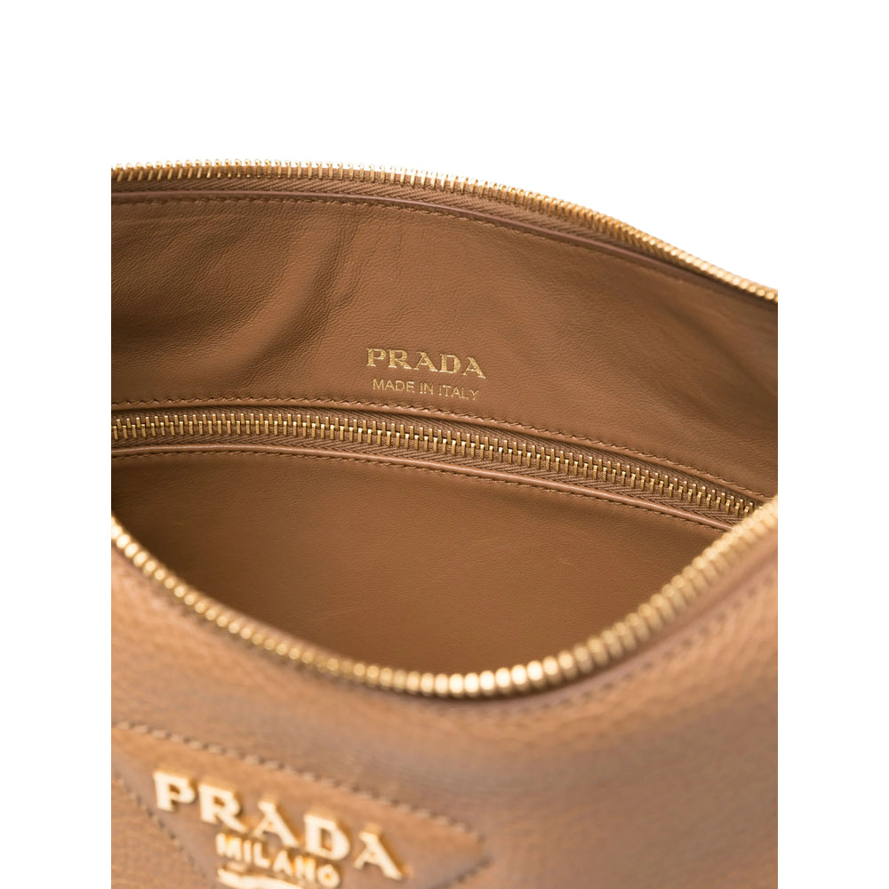 Prada Brown Shoulder Bags Women