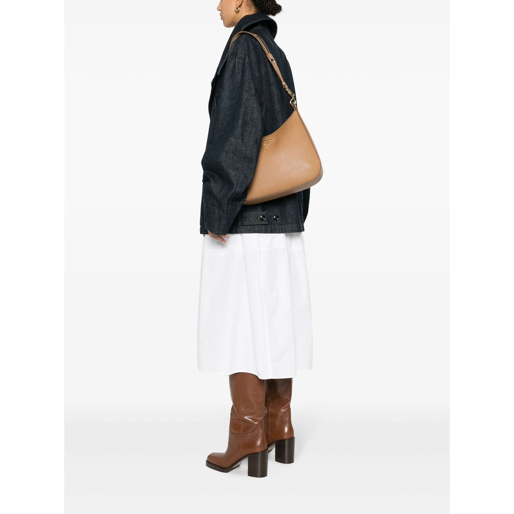 Prada Brown Shoulder Bags Women