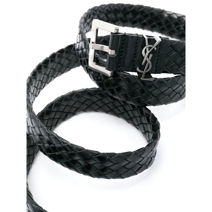Saint Laurent Black Belts Men
