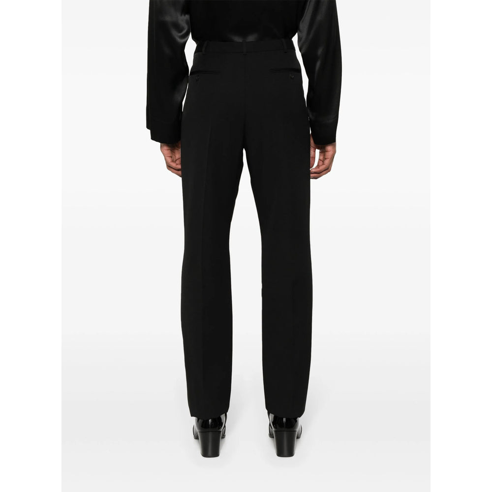 Saint Laurent Black Trousers - Regular & Straight-Leg Trousers Men