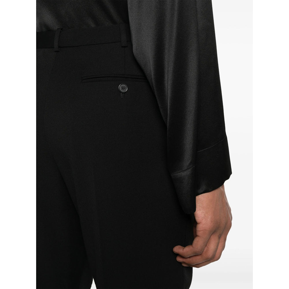 Saint Laurent Black Trousers - Regular & Straight-Leg Trousers Men