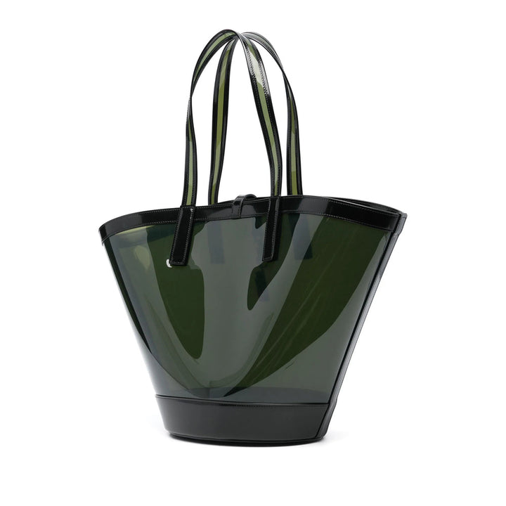 Saint Laurent Green Tote Bags Women