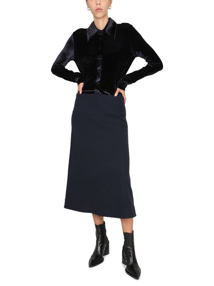 Jil Sander Women Wool Skirt