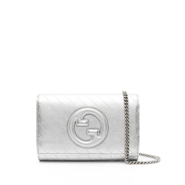 Gucci Silver Satchels & Cross Body Bags Women