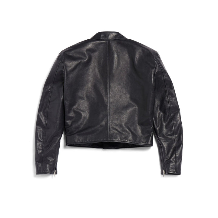Balenciaga Black Jackets - Leather Jackets Women
