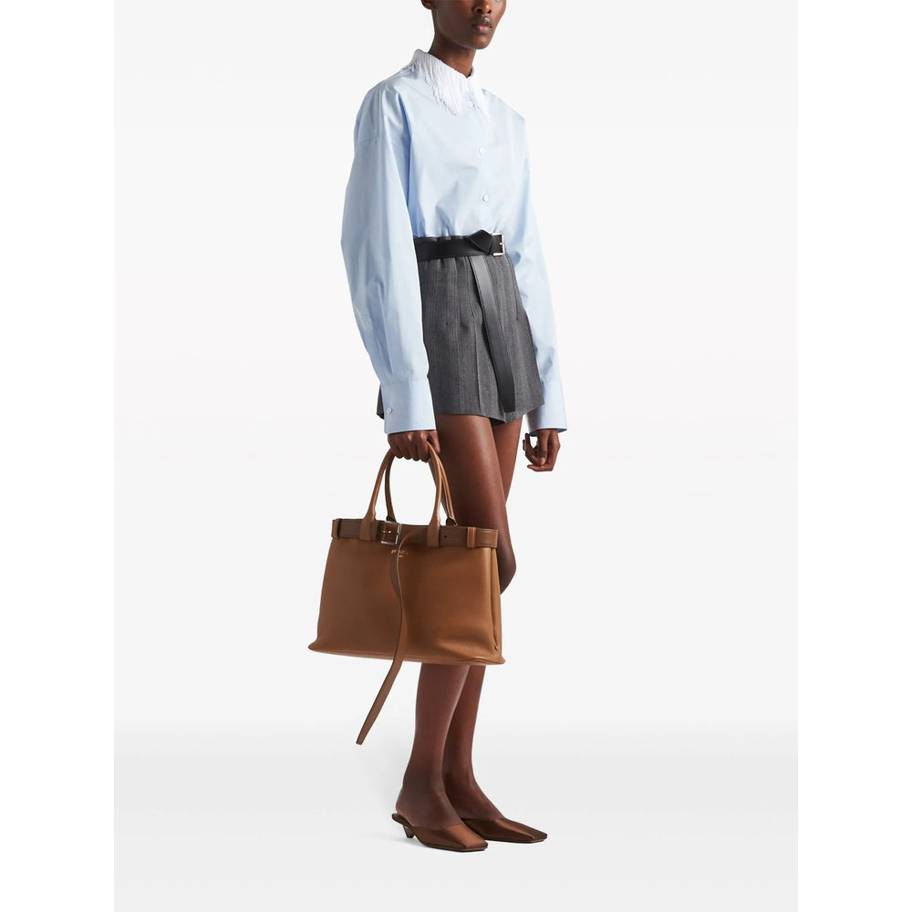 Prada Brown Tote Bags Women