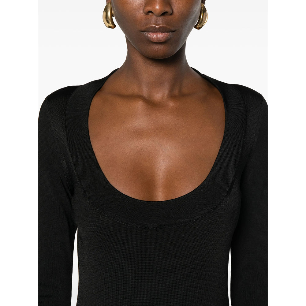 Saint Laurent Black Dresses - Evening Dresses Women