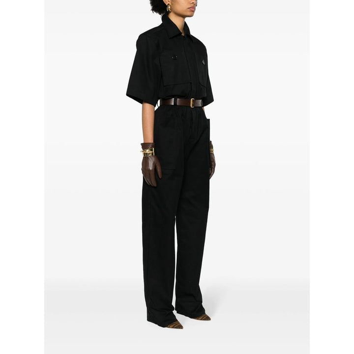 Saint Laurent Black All In One - Jumpsuits Women