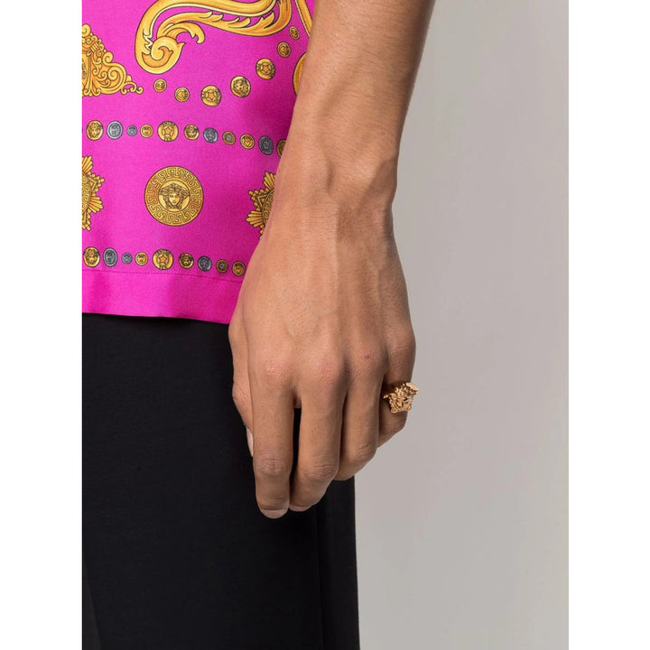 Versace Gold Rings Men