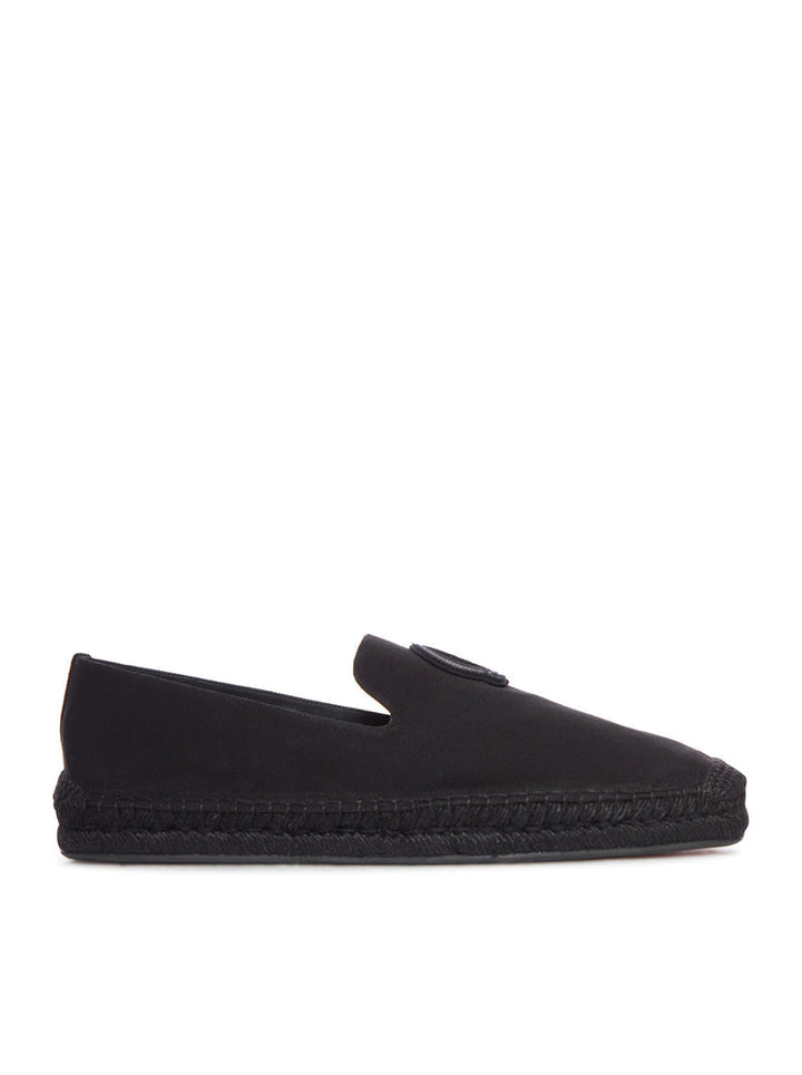 Christian Louboutin Men Nanou Mooncrest Ivy Canvas Espadrilles