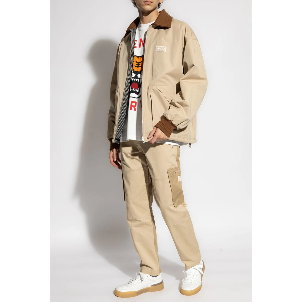 Kenzo Neutrals Trousers - Regular & Straight-Leg Trousers Men