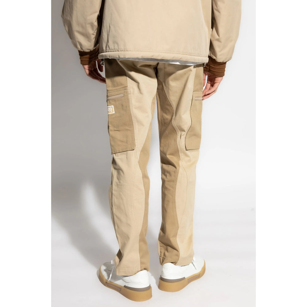 Kenzo Neutrals Trousers - Regular & Straight-Leg Trousers Men