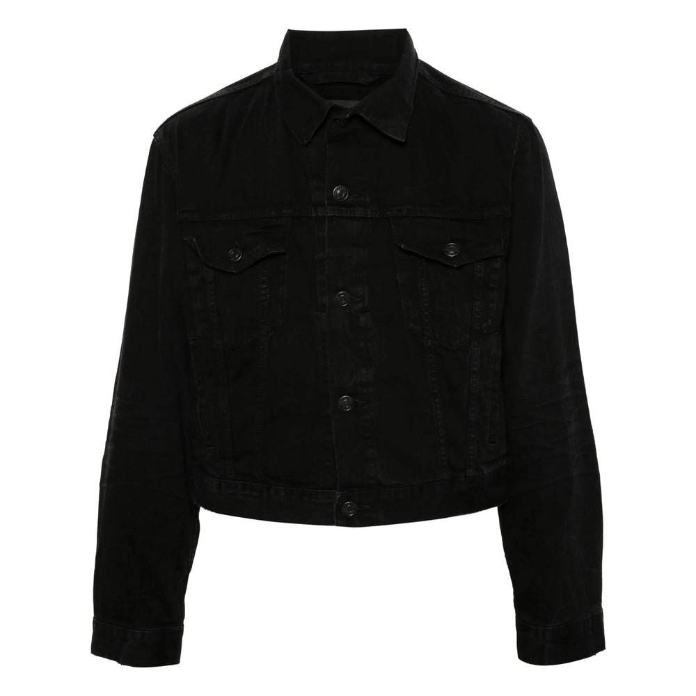 Balenciaga Black Denim - Denim Jackets Women