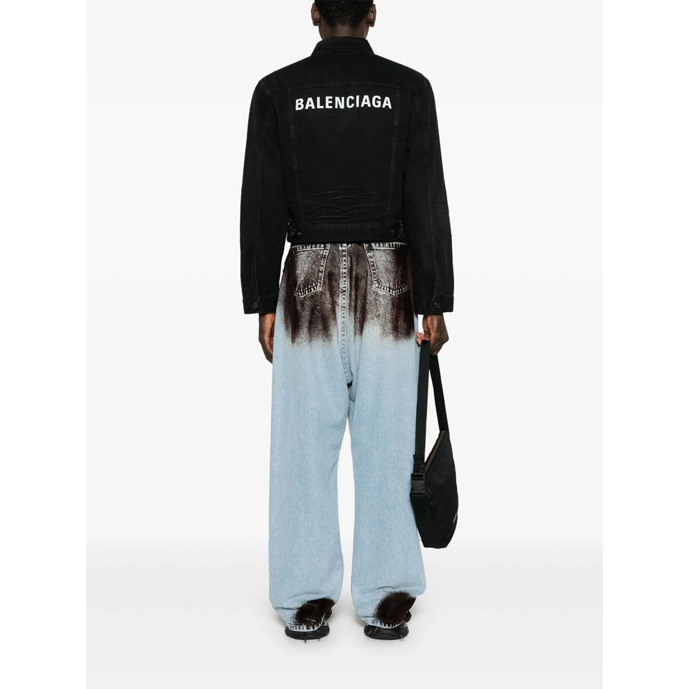 Balenciaga Black Denim - Denim Jackets Women