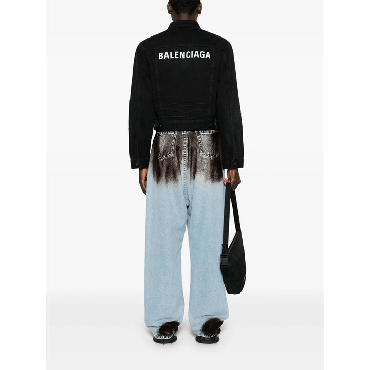 Balenciaga Black Denim - Denim Jackets Women