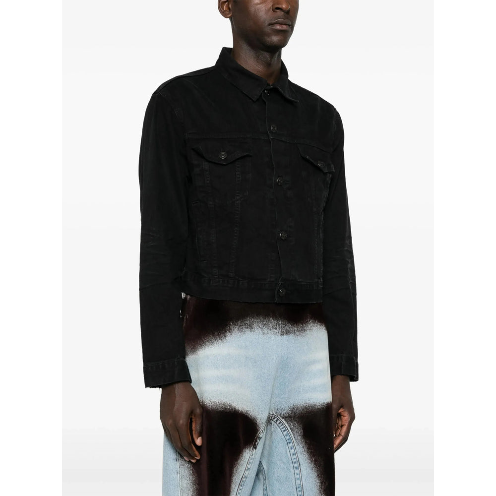 Balenciaga Black Denim - Denim Jackets Women