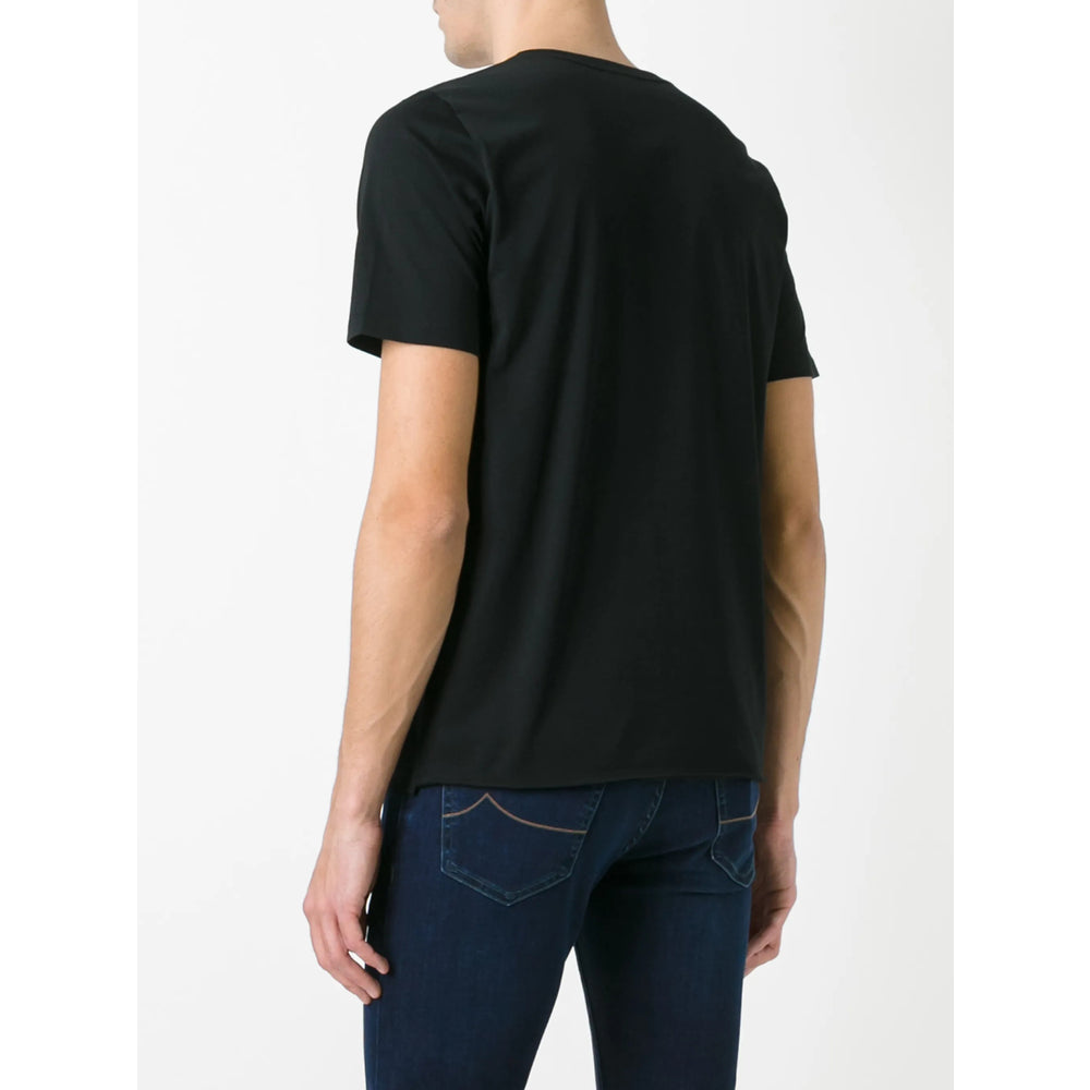 Saint Laurent Black T-Shirts & Vests - T-Shirts Men