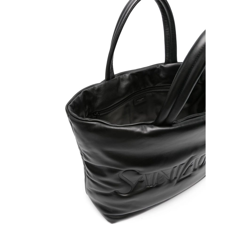 Saint Laurent Black Tote Bags Women