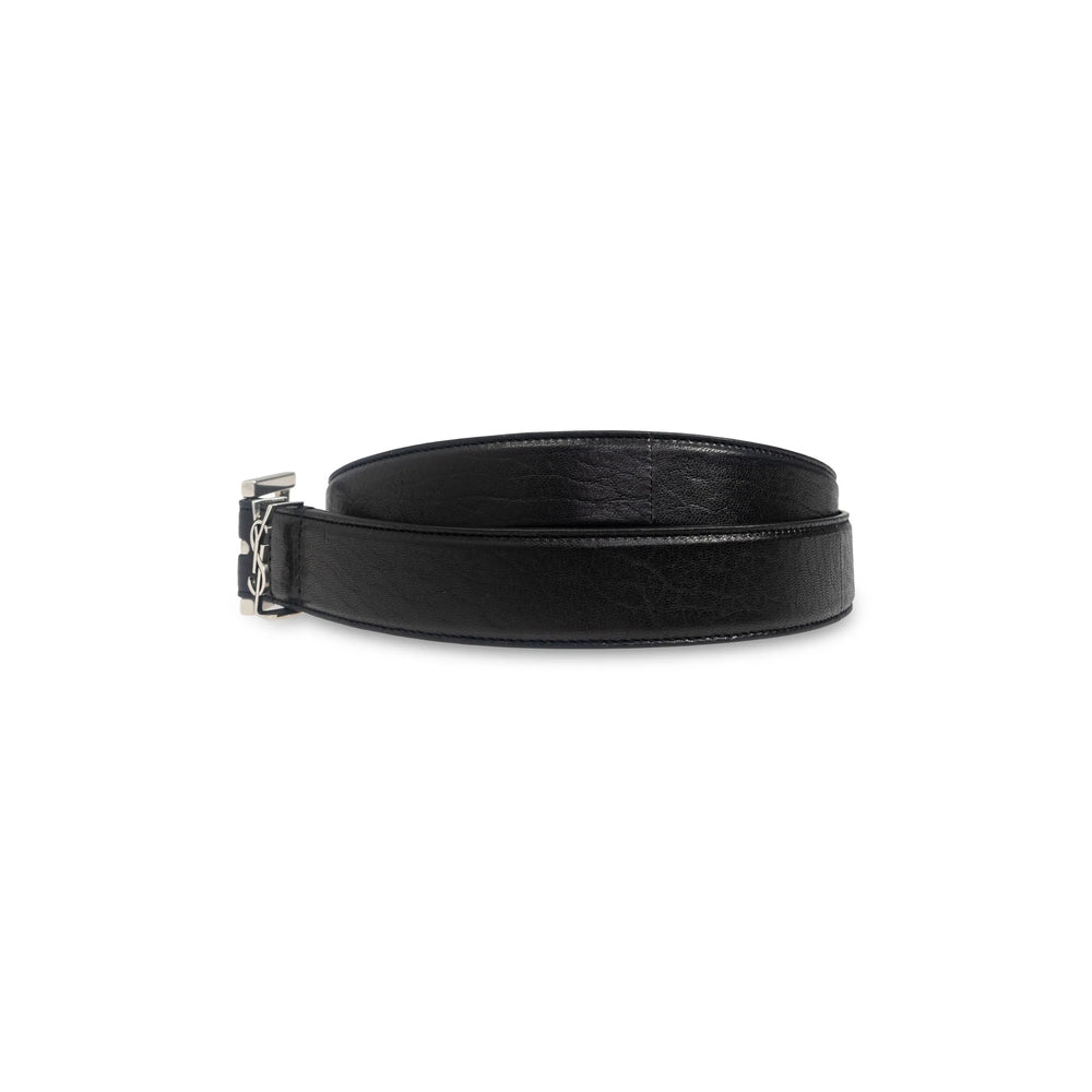 Saint Laurent Black Belts Men