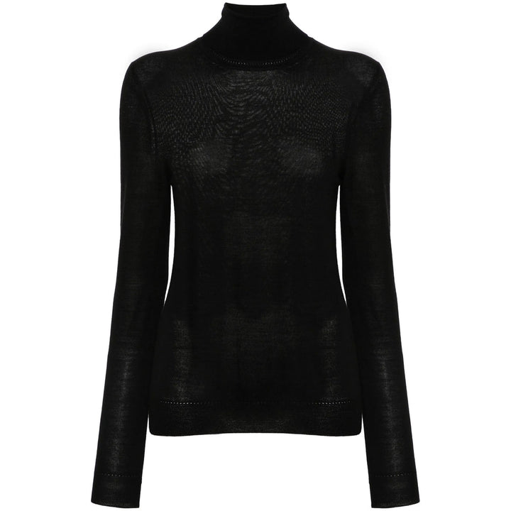 Saint Laurent Black Knitwear - Jumpers Women