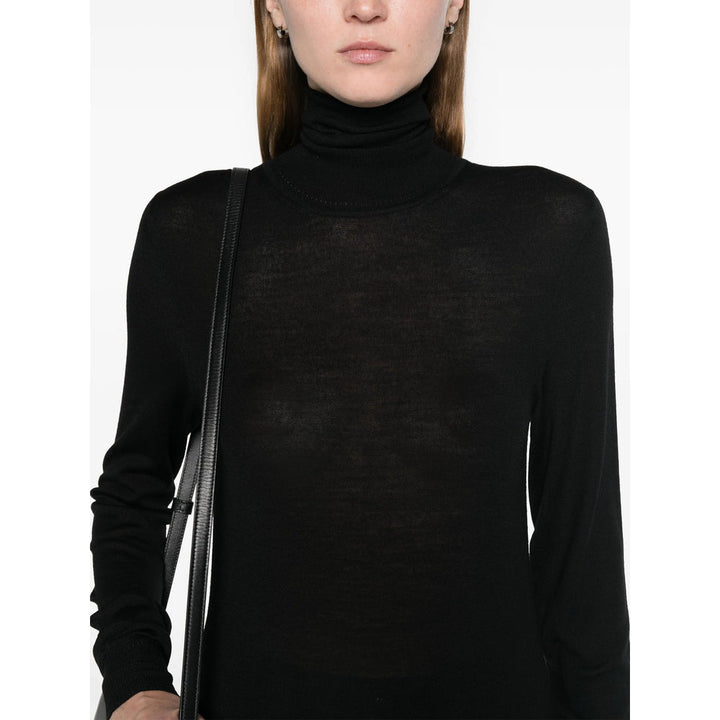 Saint Laurent Black Knitwear - Jumpers Women