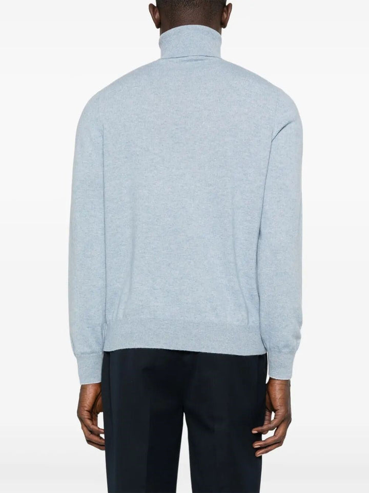 Brunello Cucinelli Men Cashmere Turtle-Neck Sweater
