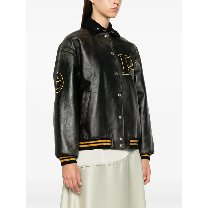 Prada Black Jackets - Leather Jackets Women