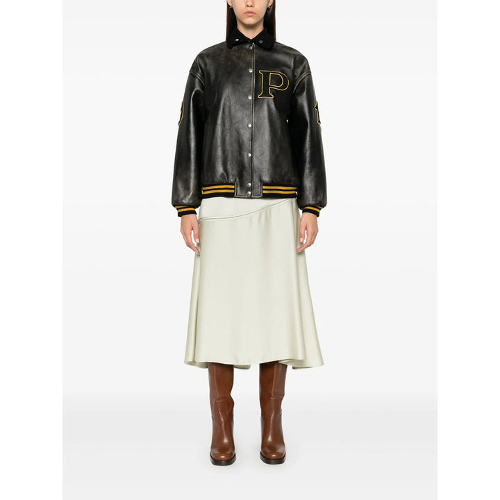 Prada Black Jackets - Leather Jackets Women