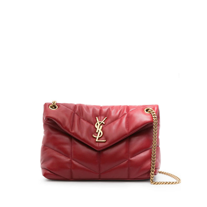 Saint Laurent Red Shoulder Bags Women