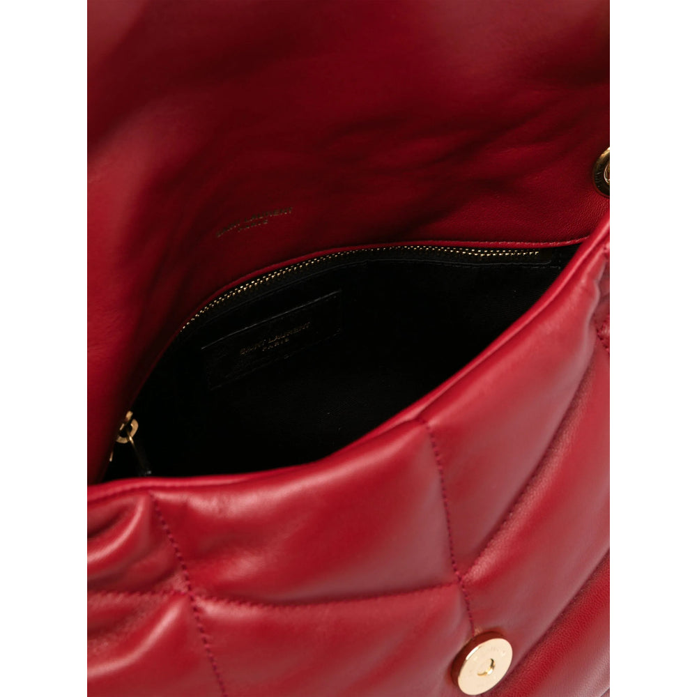 Saint Laurent Red Shoulder Bags Women