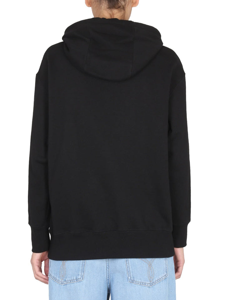 Versace Women Sweatshirt With I Love You Logo