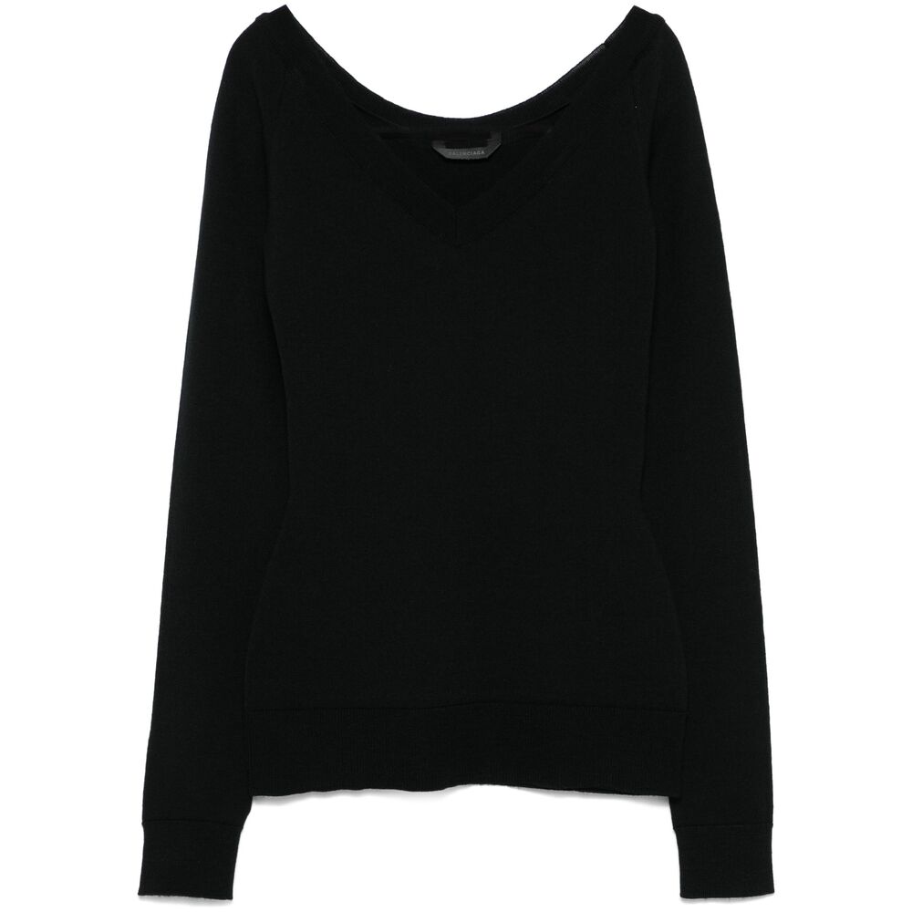 Balenciaga Black Knitwear - Jumpers Women