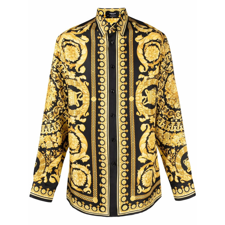 Versace Black Shirts Men