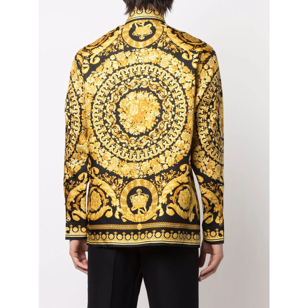Versace Black Shirts Men