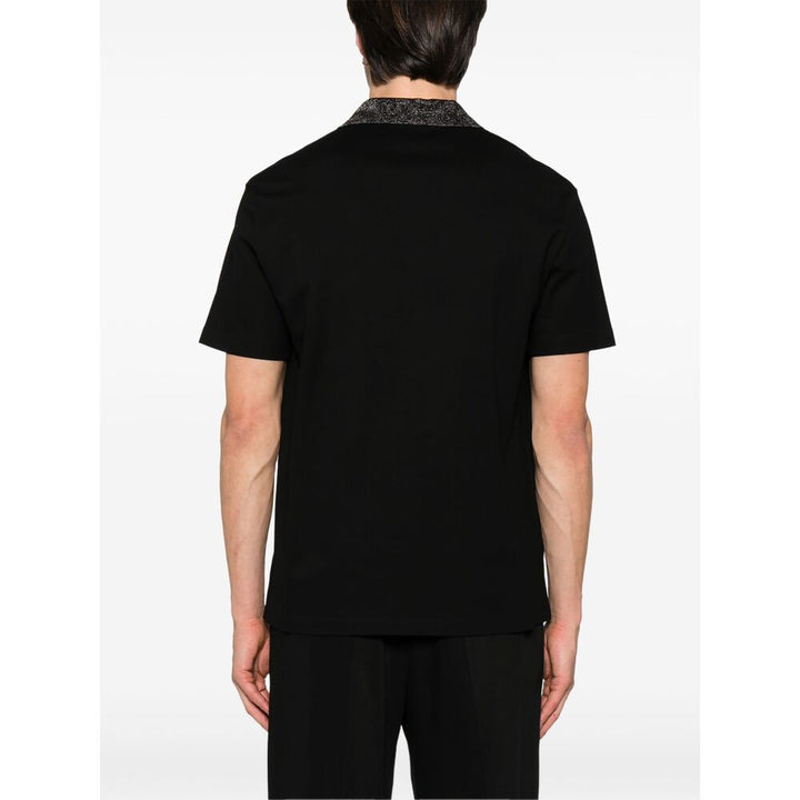 Versace Black Polo Shirts Men