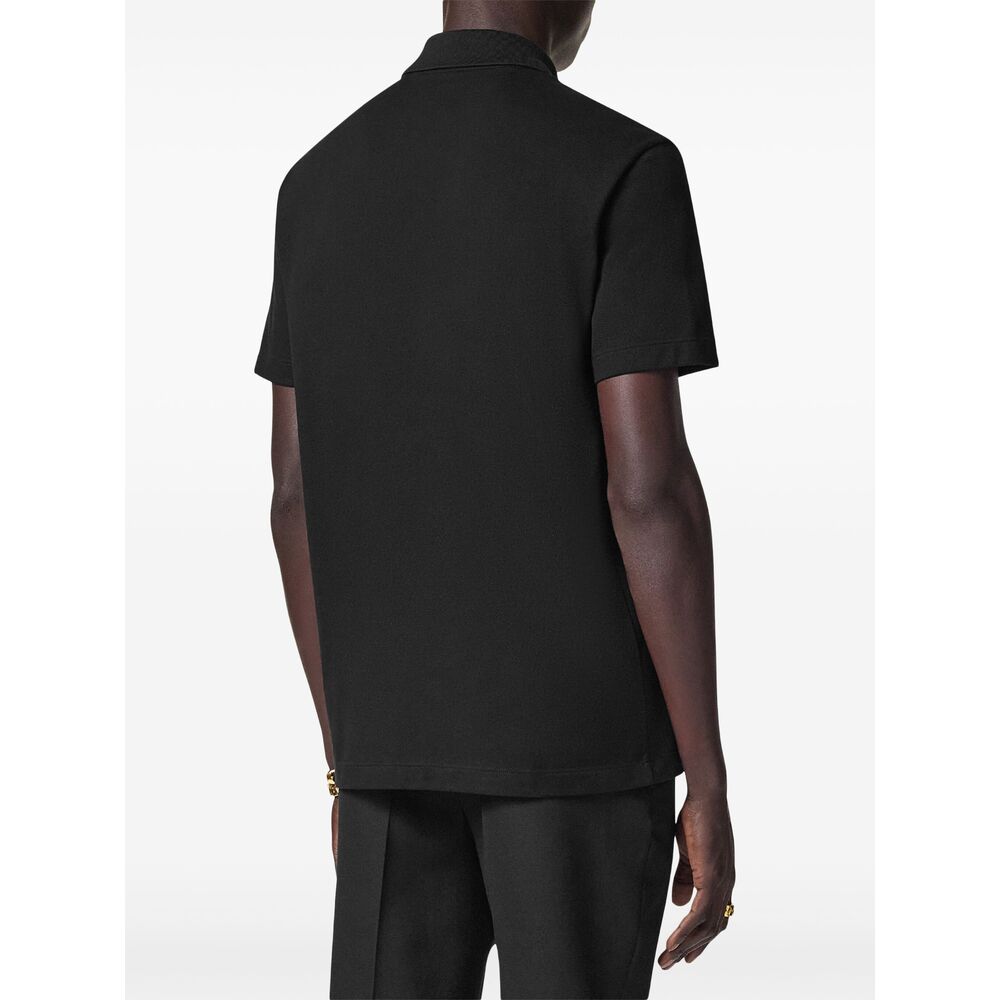 Versace Black Polo Shirts Men