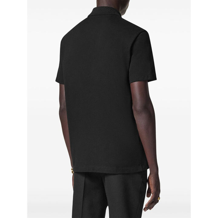 Versace Black Polo Shirts Men