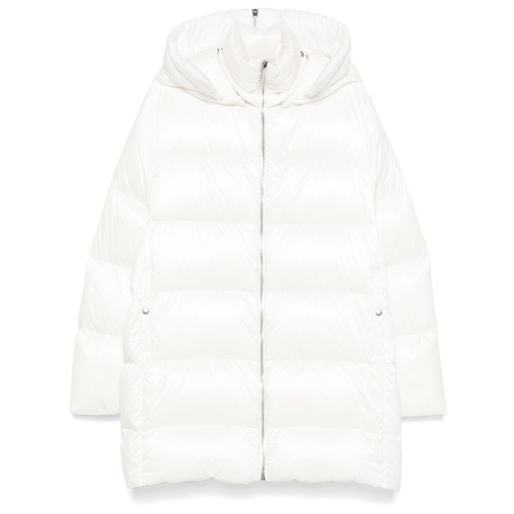Moncler X Rick Owens White Coats - Padded Coats Men