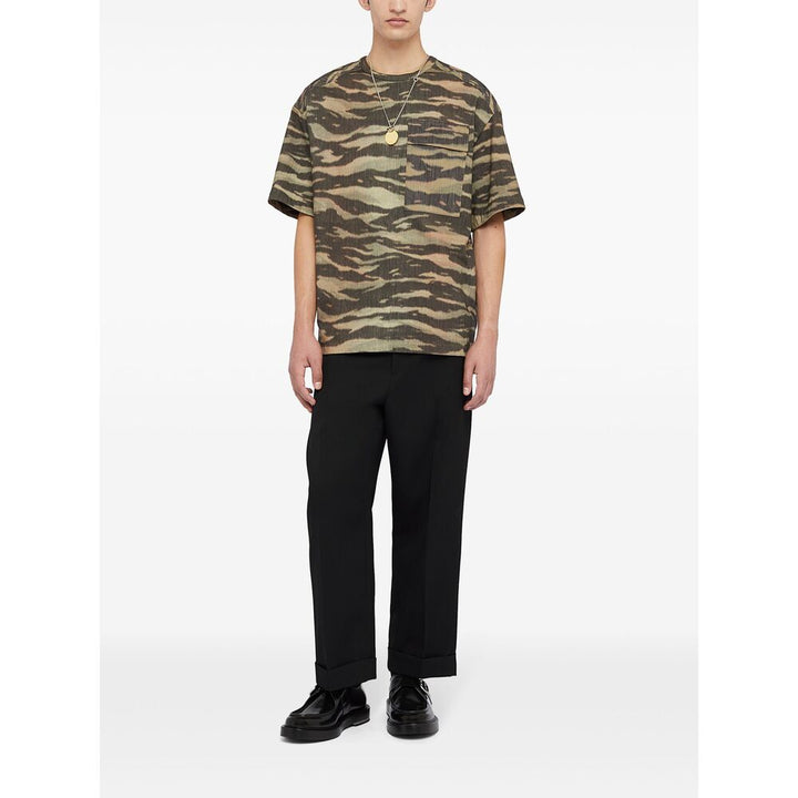 Jil Sander Green T-Shirts & Vests - T-Shirts Men