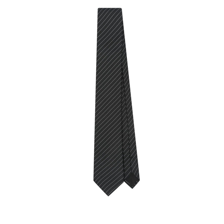 Saint Laurent Black Ties & Bow Ties Men